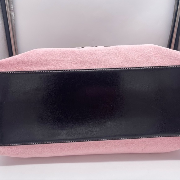 💅✨🩷Vintage XL Juicy Couture Pink and Brown Y2K Bag - Picture 11 of 17